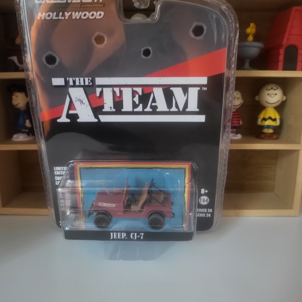 Greenlight-Hollywood, Jeep CJ-7 Toy Car - The A TEAM.